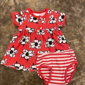 Hanna Anderson cute fuchsia dress